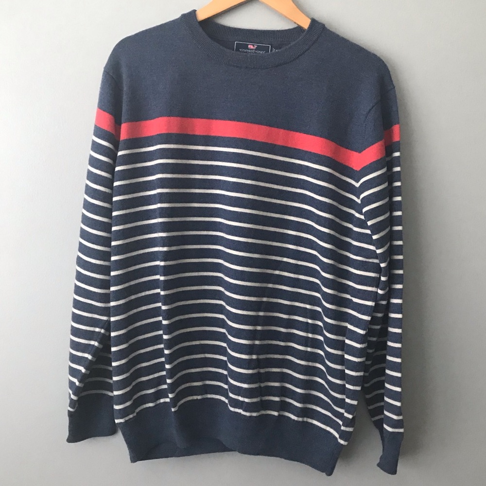 Vineyard Vines Men’s Crewneck Merino Wool Sweater